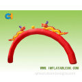 Inflatable Double Dragon Arch